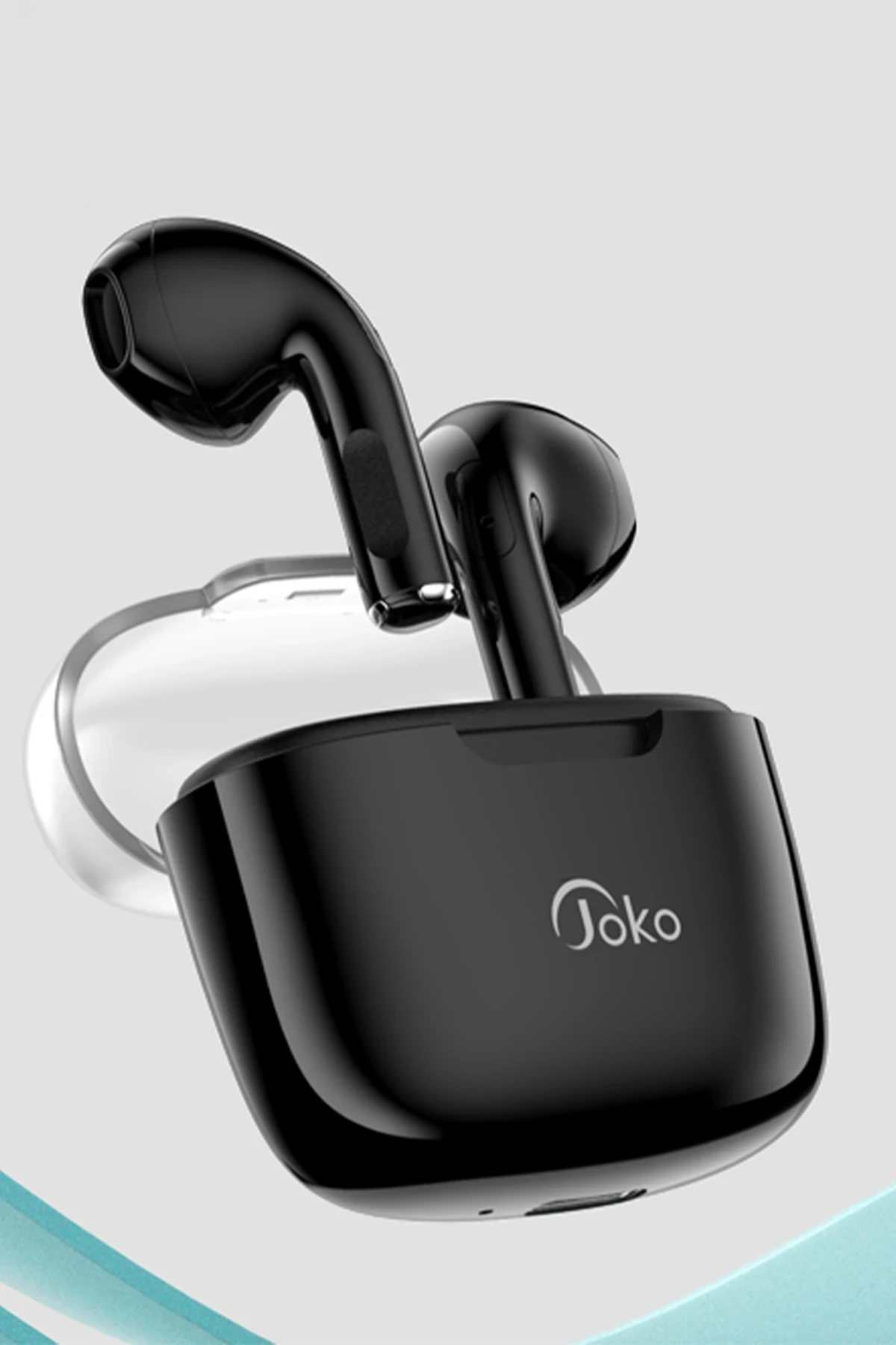 Konfulon GT12 Kablosuz Airpods Kulaklık - Siyah — görsel 3
