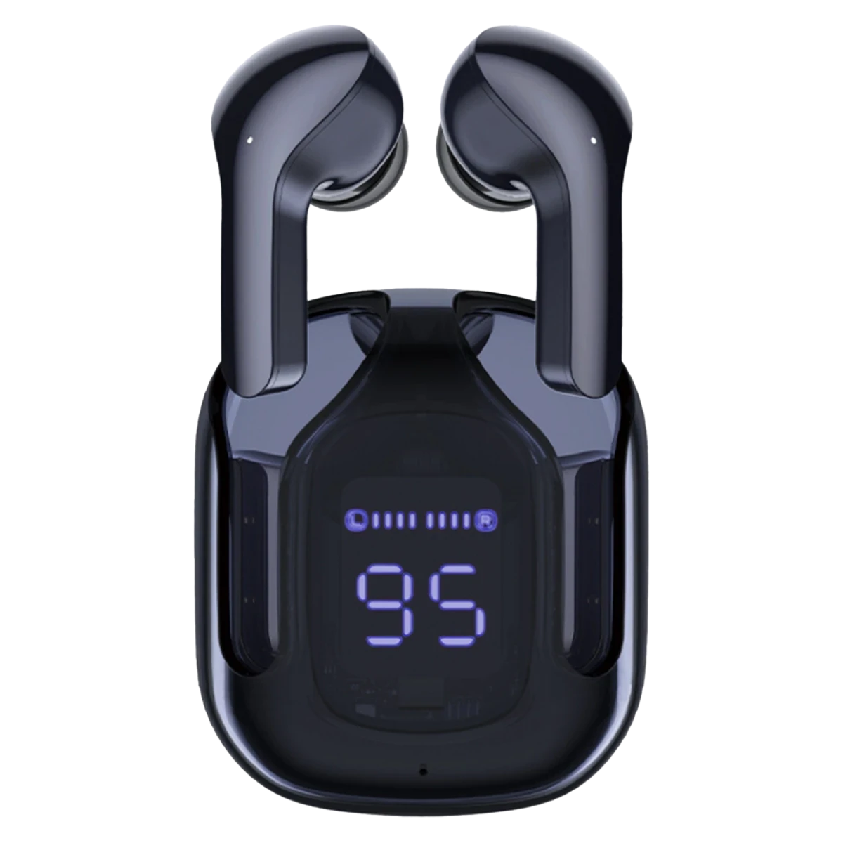 Konfulon GT13 Dijital Şarj Göstergeli Kablosuz Airpods Kulaklık - Siyah — görsel 7