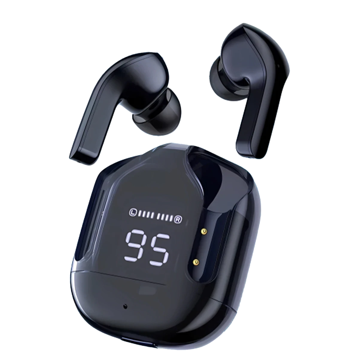 Konfulon GT13 Dijital Şarj Göstergeli Kablosuz Airpods Kulaklık - Siyah — görsel 8