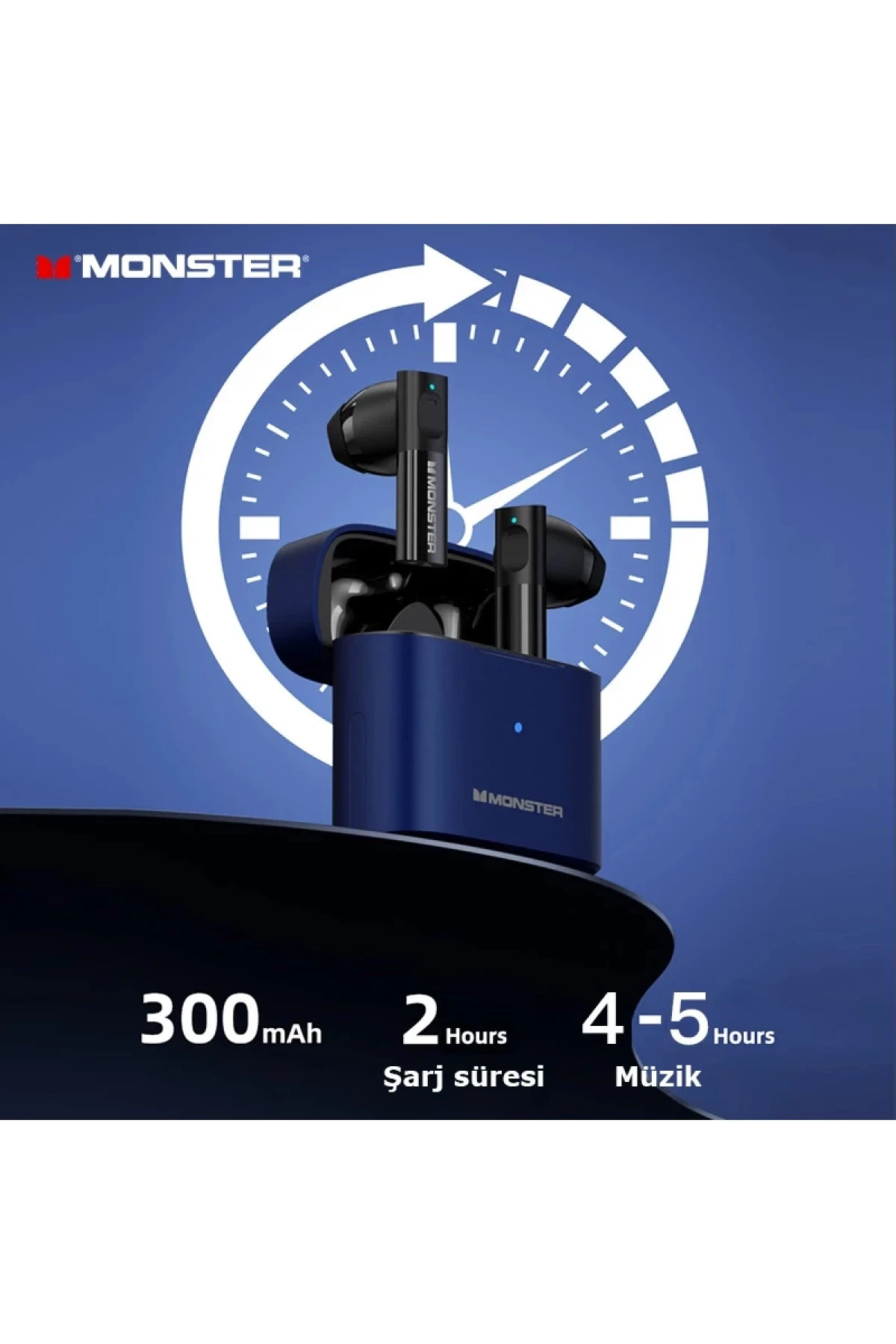 Newface Monster XKT03 Bluetooth Kulaklık - Beyaz — görsel 3