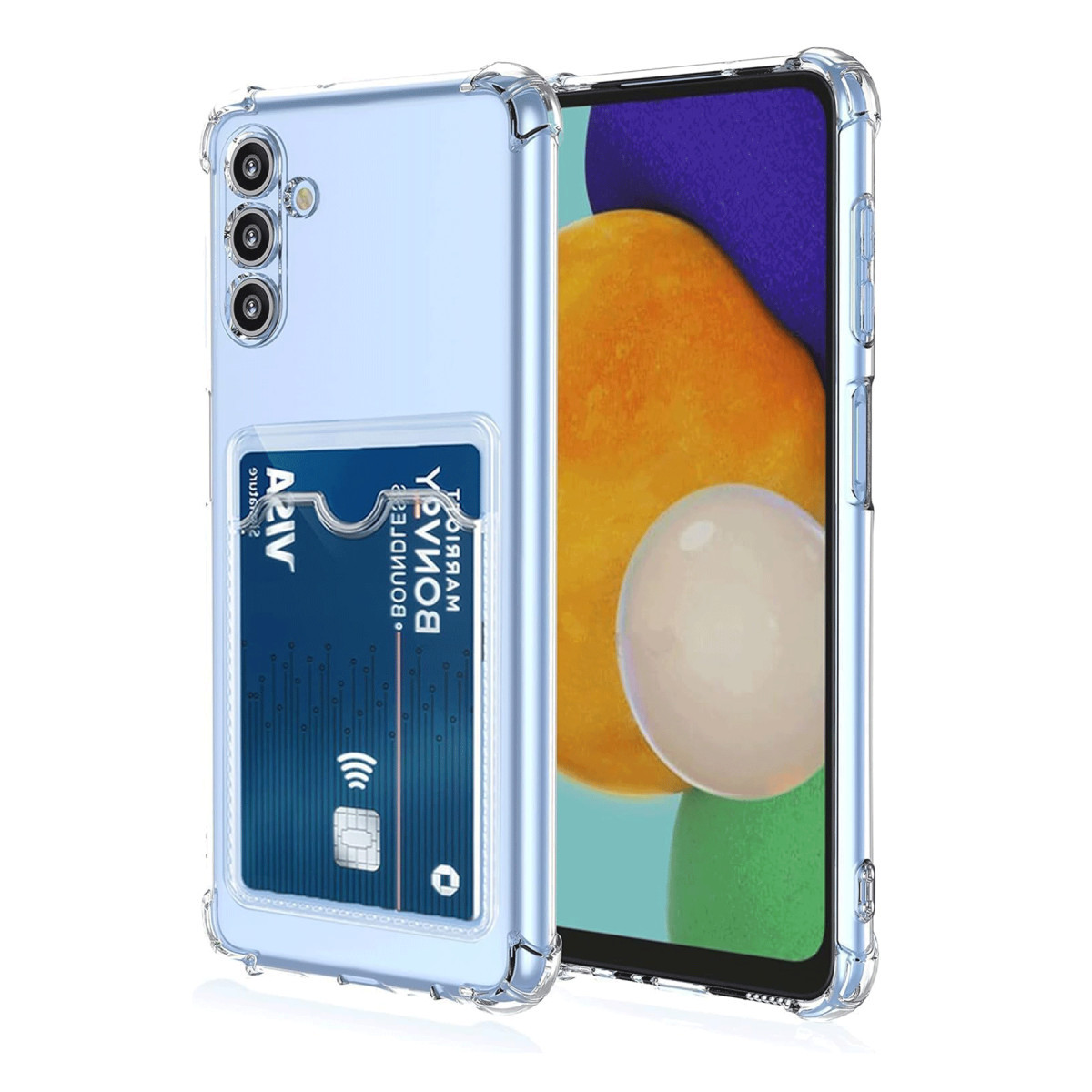Newface Samsung Galaxy A26 Kılıf Kart Şeffaf Silikon - Şeffaf — görsel 3