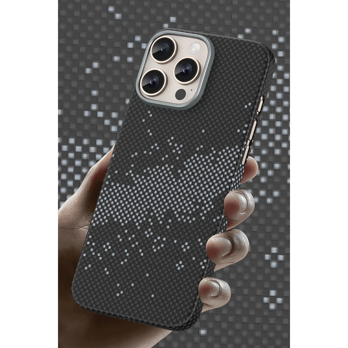 Keephone Apple iPhone 16 Pro Kevlar Seanova Magsafe Kılıf - Starry