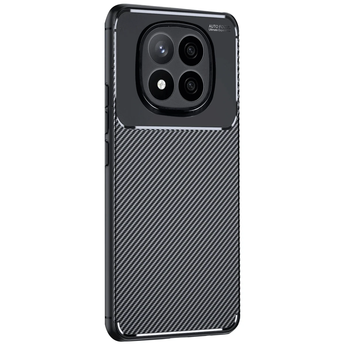 Newface Xiaomi Redmi Note 14 Pro Plus Kılıf Auto Focus Karbon Kapak - Siyah — görsel 5
