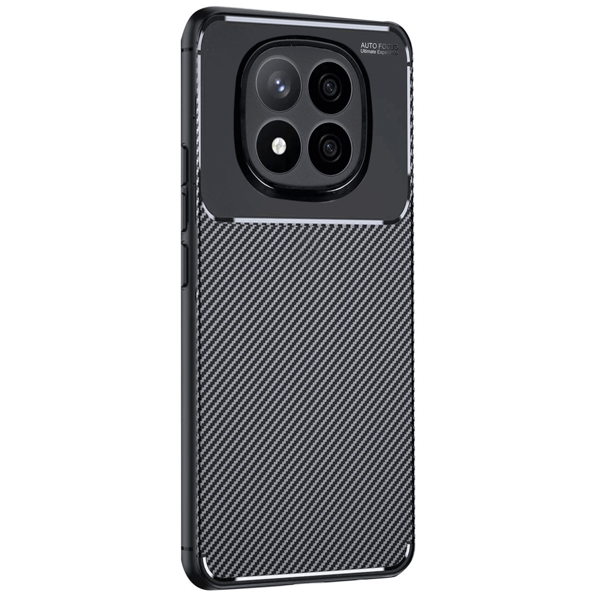 Newface Xiaomi Redmi Note 14 Pro Plus Kılıf Auto Focus Karbon Kapak - Siyah — görsel 8