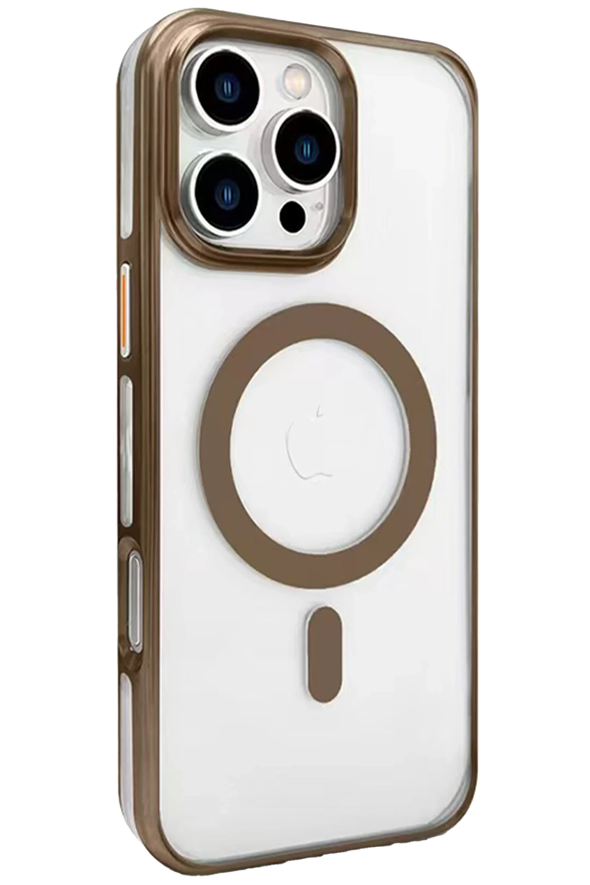 Joko iPhone 16 Pro Gleam PC Sert Magsafe Kılıf - Kahverengi
