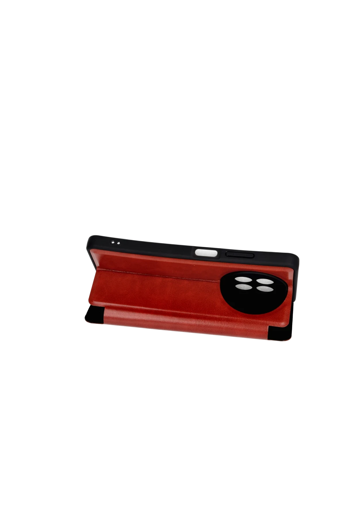 Newface Realme 12 5G Kılıf Flip Cover - Kırmızı