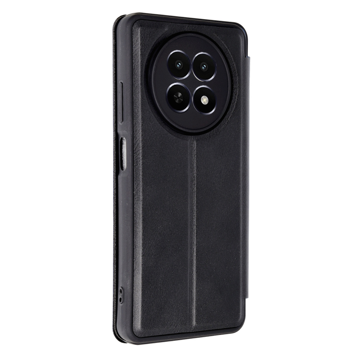 Newface Realme 12 5G Kılıf Flip Cover - Siyah — görsel 7