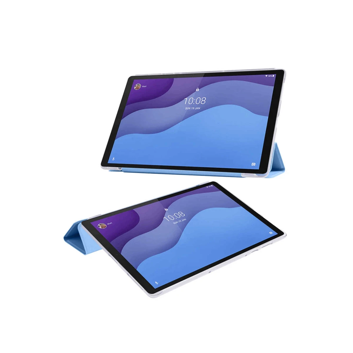 Newface Lenovo M10 HD X306F Kılıf Tablet Smart Kılıf - Siyah — görsel 4