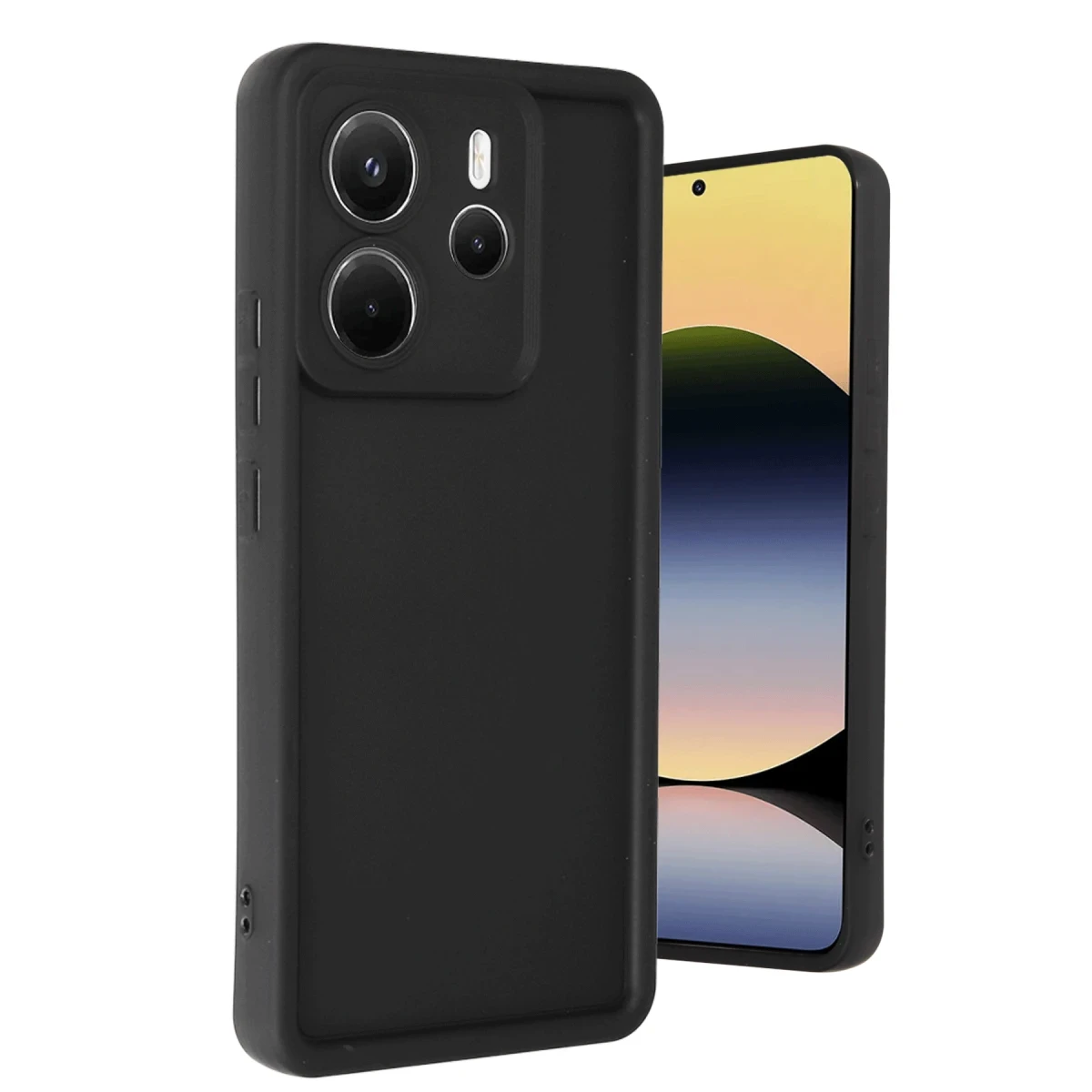 Newface Xiaomi Redmi Note 14 4G Kılıf Viera Silikon - Siyah — görsel 3