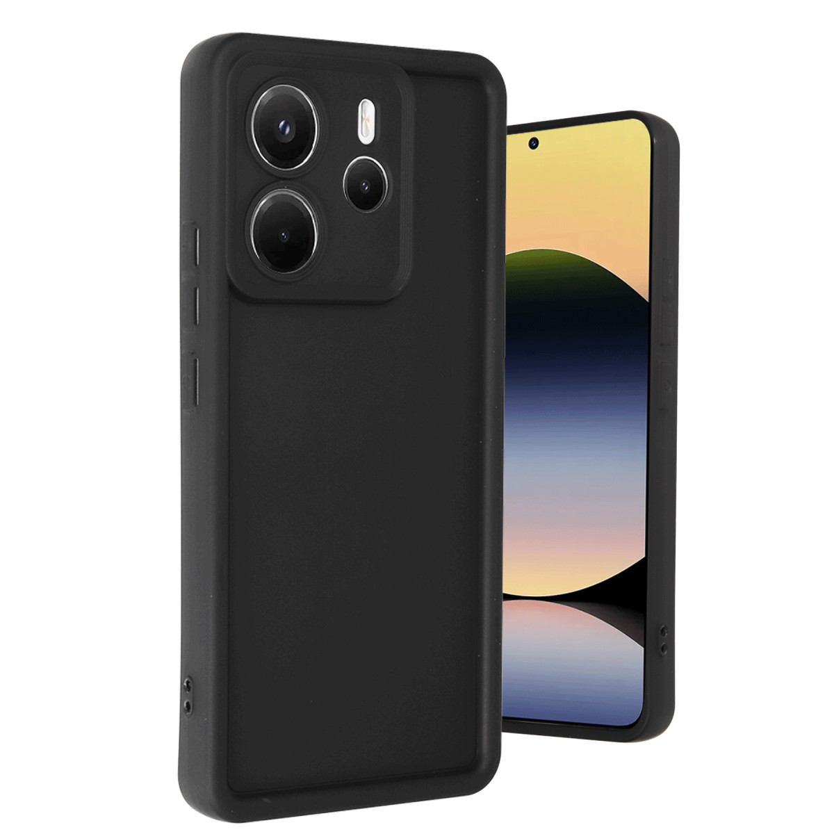 Newface Xiaomi Redmi Note 14 4G Kılıf Viera Silikon - Siyah — görsel 5