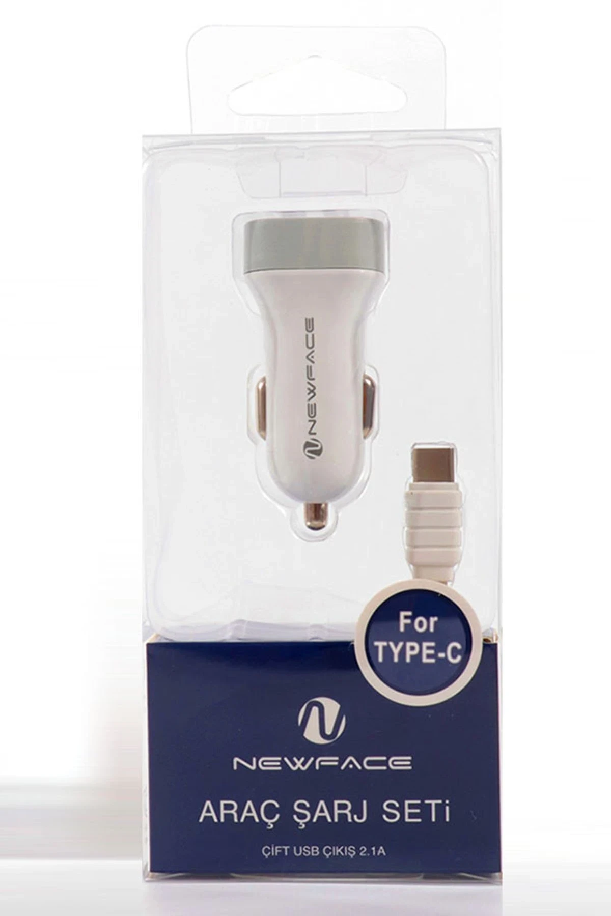 Newface C17 Type-C USB 2.1A Araç Şarjı
