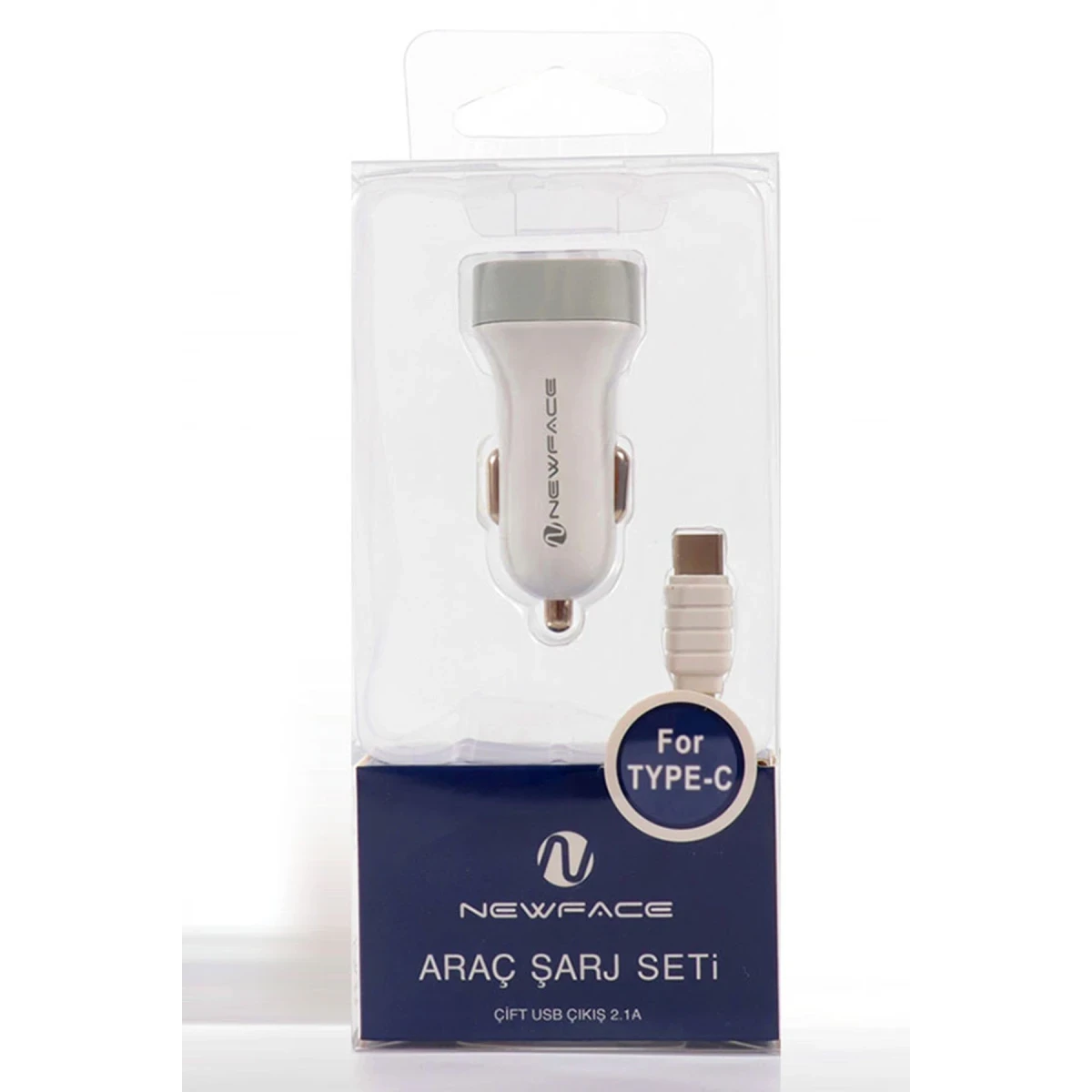 Newface C17 Type-C USB 2.1A Araç Şarjı — görsel 2