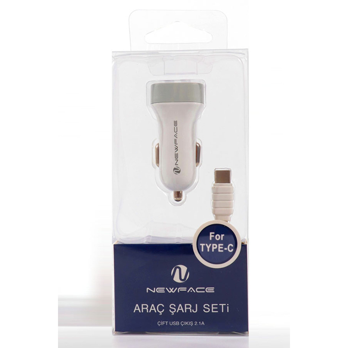 Newface C17 Type-C USB 2.1A Araç Şarjı — görsel 3