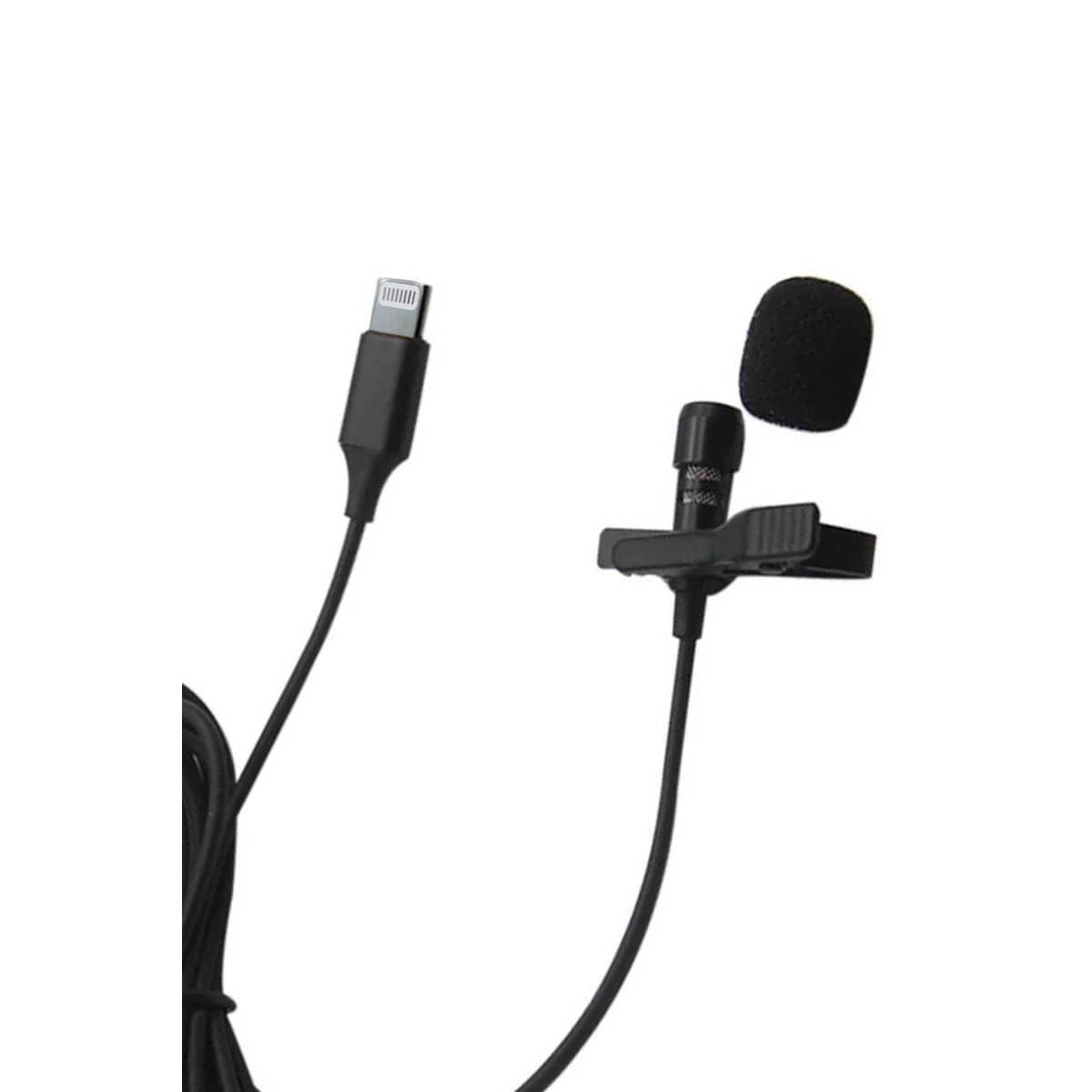 Newface Lightning 2 Metre Double Mikrofon - Siyah — görsel 6