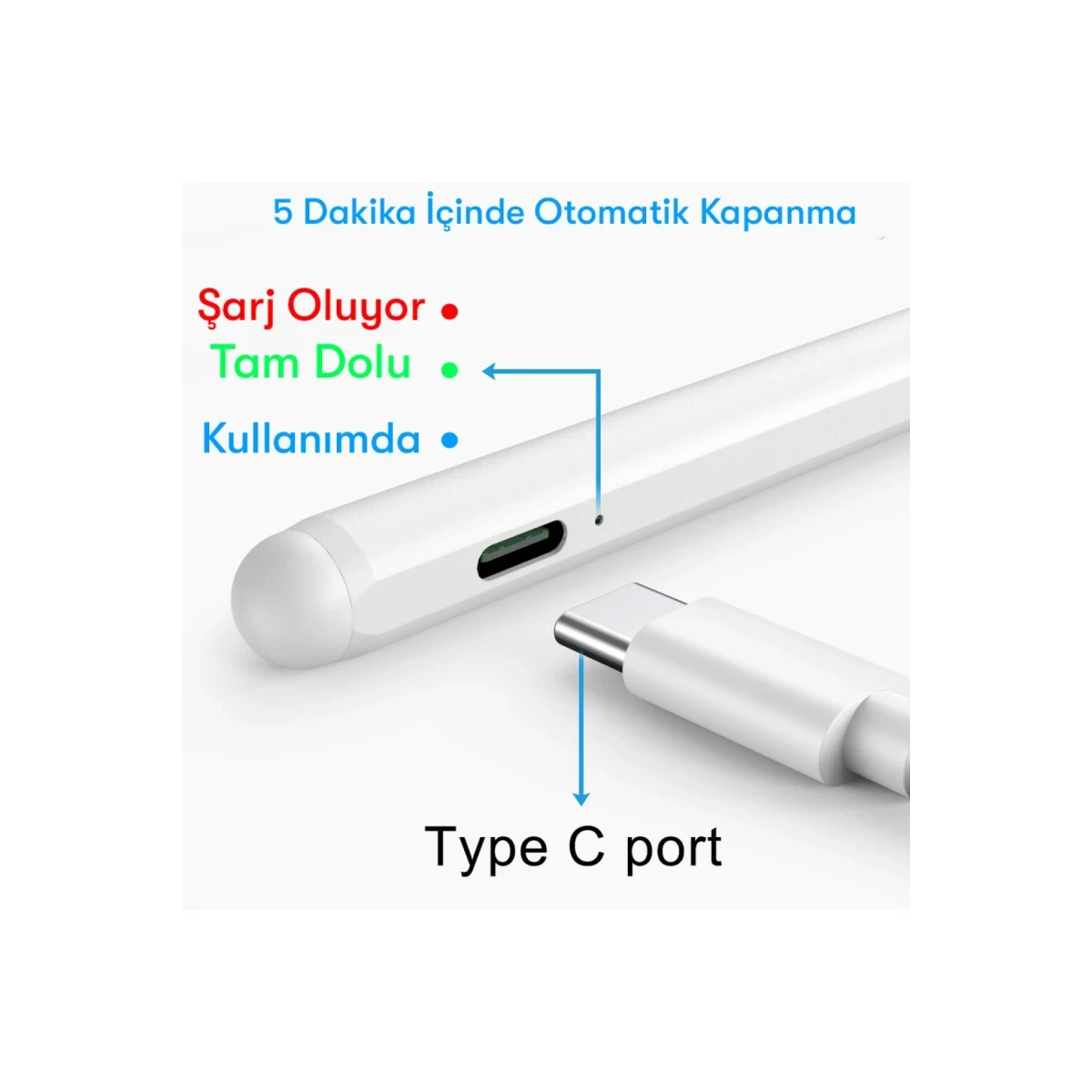 Newface Dokunmatik Stylus Kalem Pen 132 — görsel 9