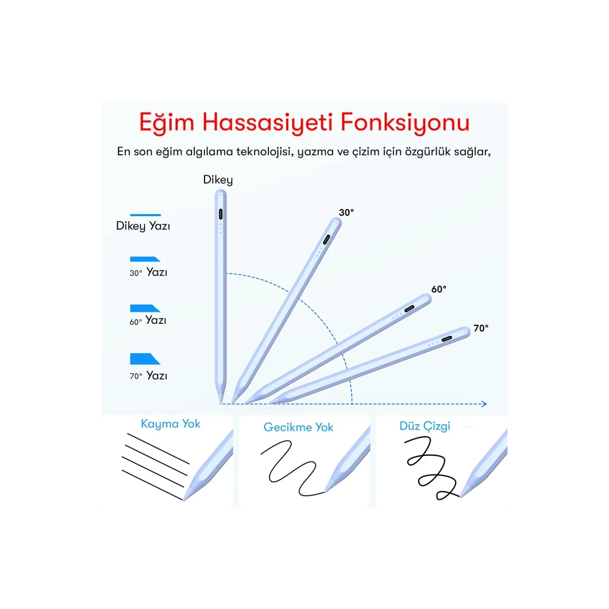 Newface Pen 130 Universal Dokunmatik Stylus Kalem - Beyaz — görsel 10