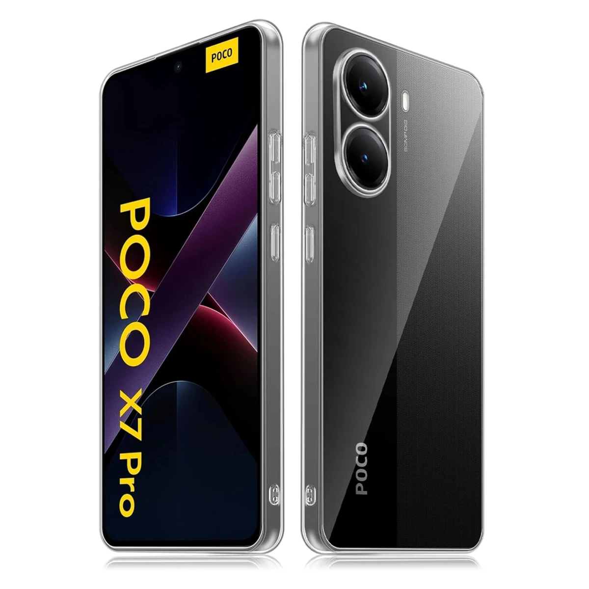 Newface Xiaomi Poco X7 Pro Kılıf Lüx Şeffaf Silikon — görsel 2