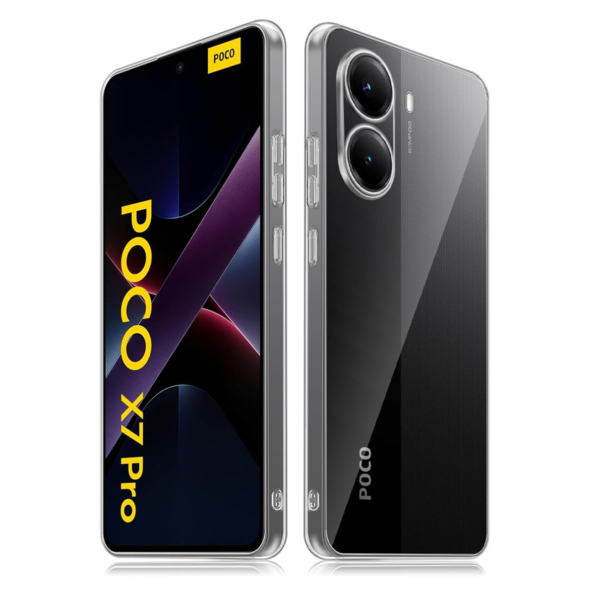 Newface Xiaomi Poco X7 Pro Kılıf Lüx Şeffaf Silikon — görsel 3