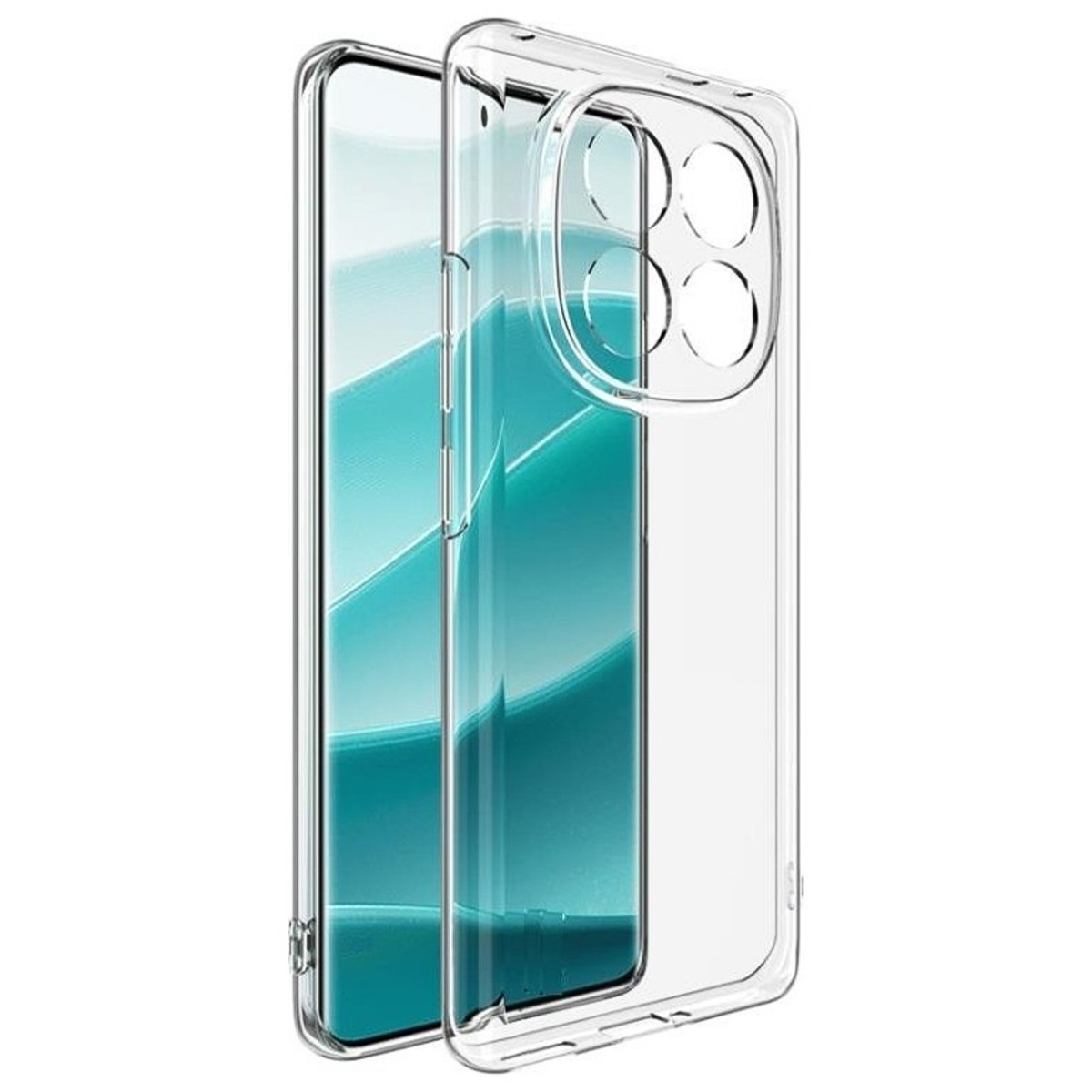 Newface Xiaomi Redmi Note 14 Pro Plus Kılıf Lüx Şeffaf Silikon — görsel 3