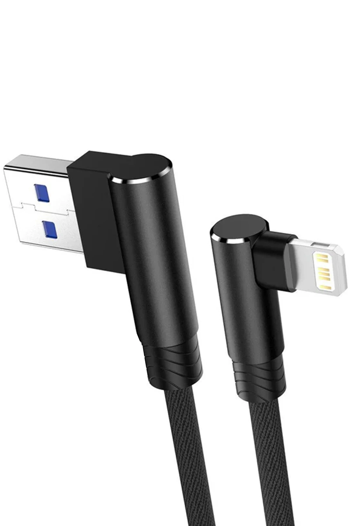 Newface USB to Lightning 3M 2.4A Kablo - Siyah — görsel 2