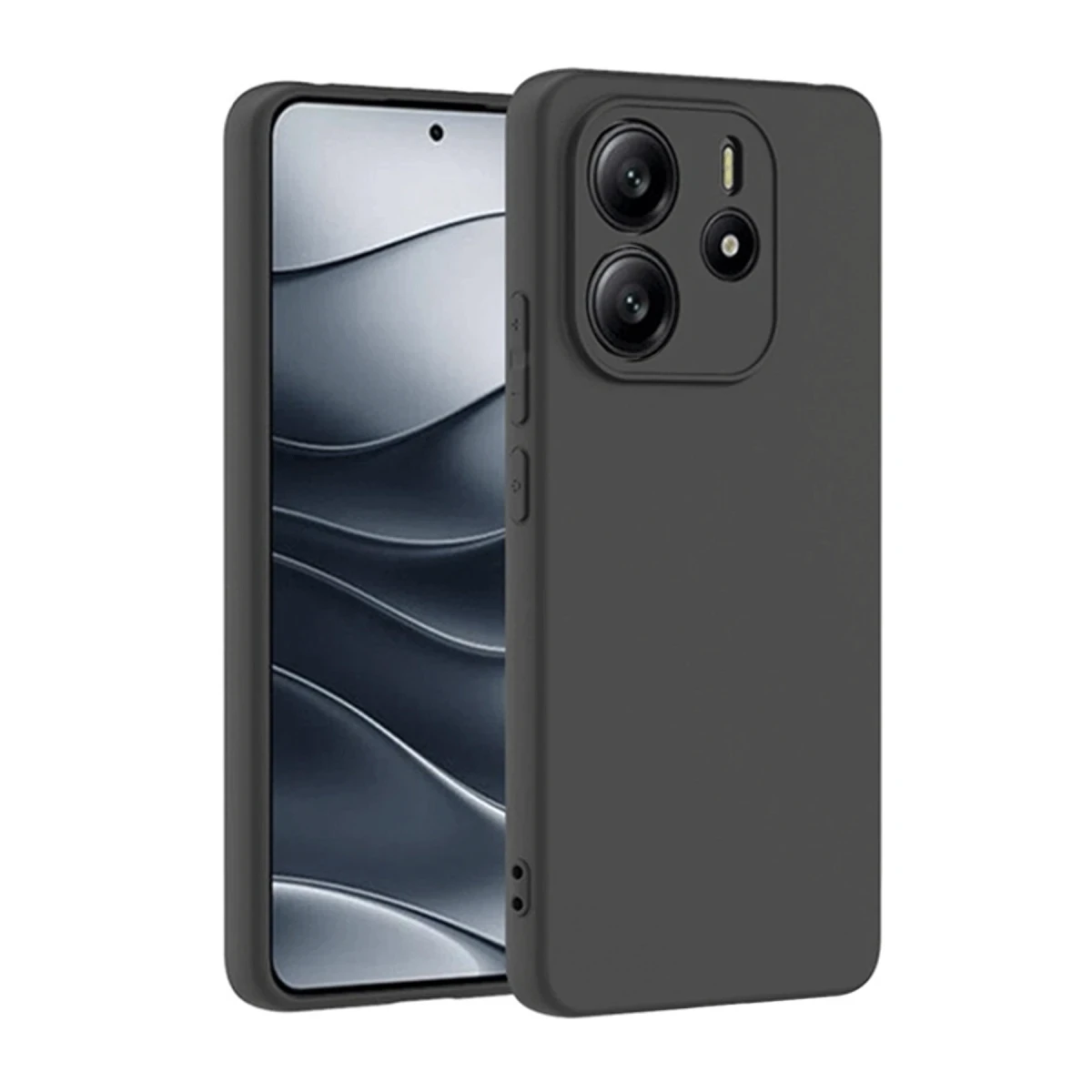 Newface Xiaomi Redmi Note 14 4G Kılıf First Silikon - Siyah — görsel 4