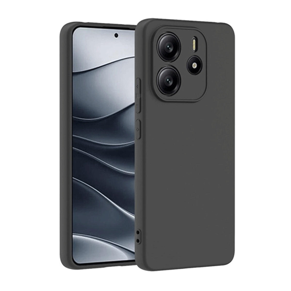 Newface Xiaomi Redmi Note 14 4G Kılıf First Silikon - Siyah — görsel 7