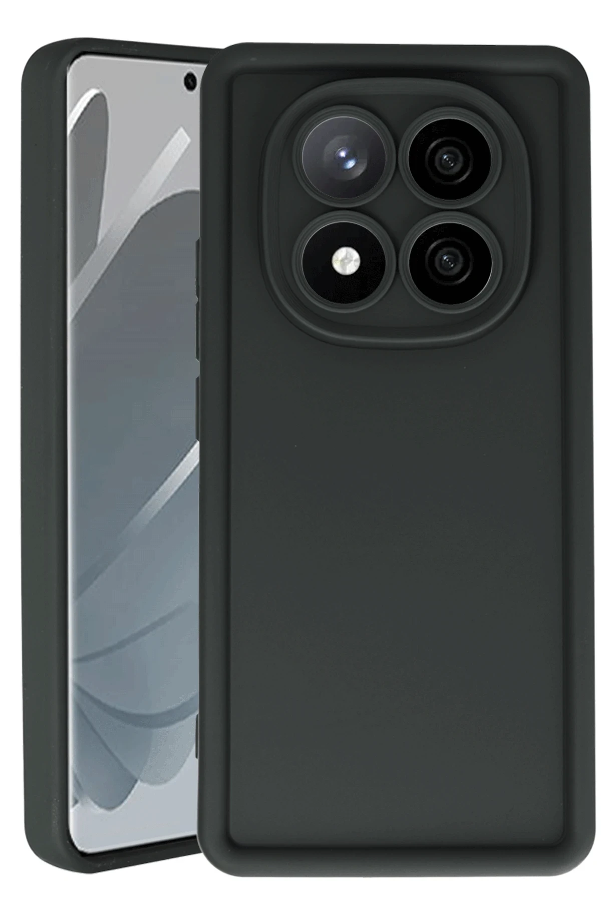 Newface Xiaomi Redmi Note 14 Pro 4G Kılıf Viera Silikon - Siyah