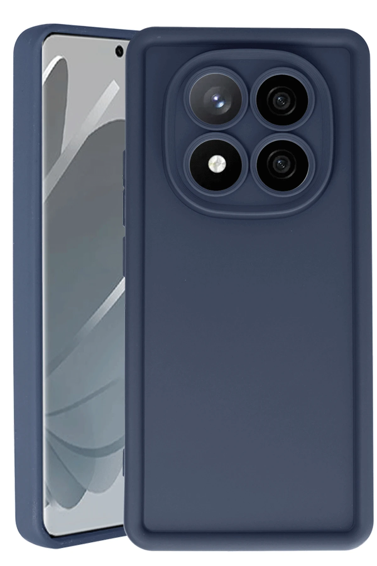 Newface Xiaomi Redmi Note 14 Pro 4G Kılıf Viera Silikon - Lacivert