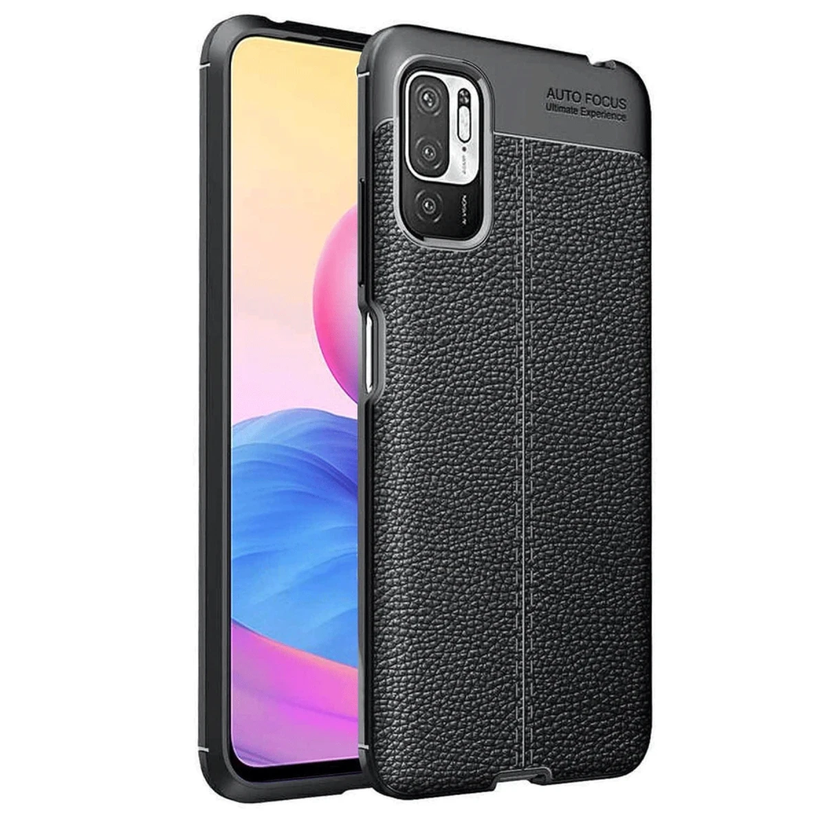 Newface Xiaomi Redmi Note 10 5G Kılıf Auto Focus Kapak - Siyah — görsel 2