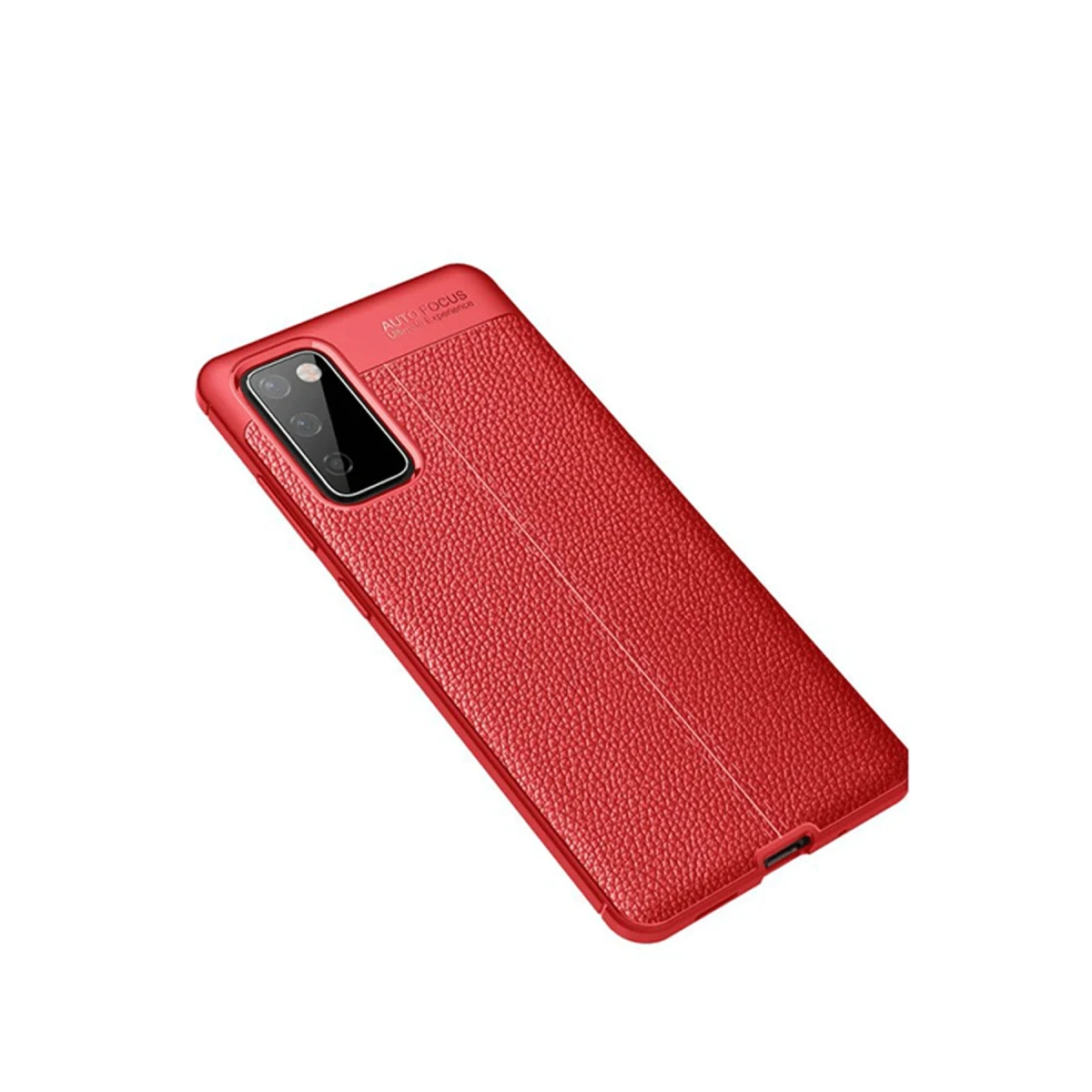 Newface Samsung Galaxy S20 FE Kılıf Auto Focus Kapak - Kırmızı — görsel 5