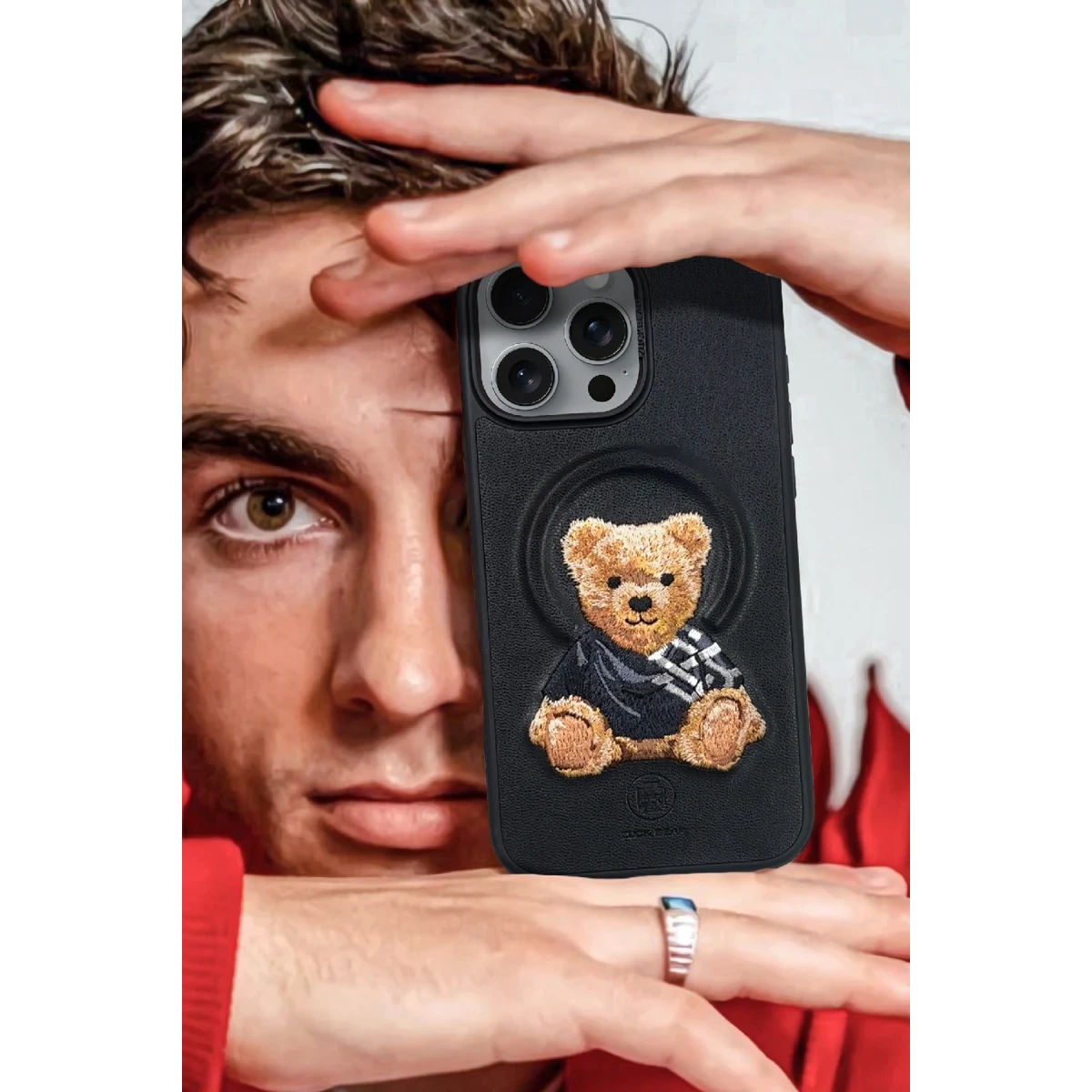 ZuckBear Apple iPhone 16 Everley Magsafe Kapak - Gold