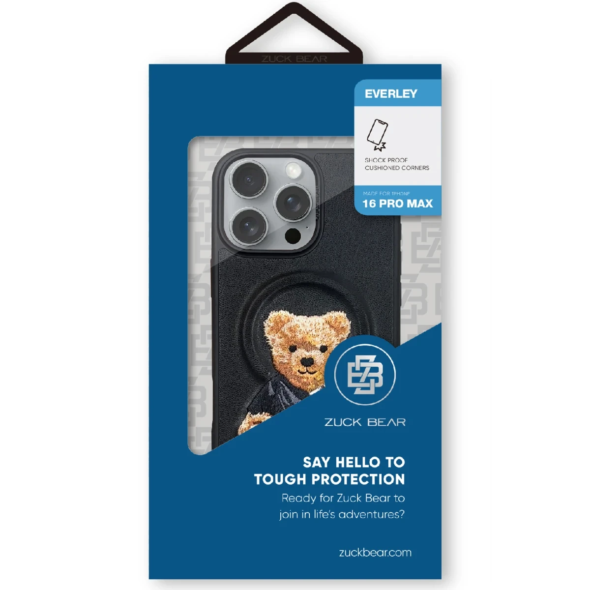 ZuckBear Apple iPhone 16 Everley Magsafe Kapak - Gold