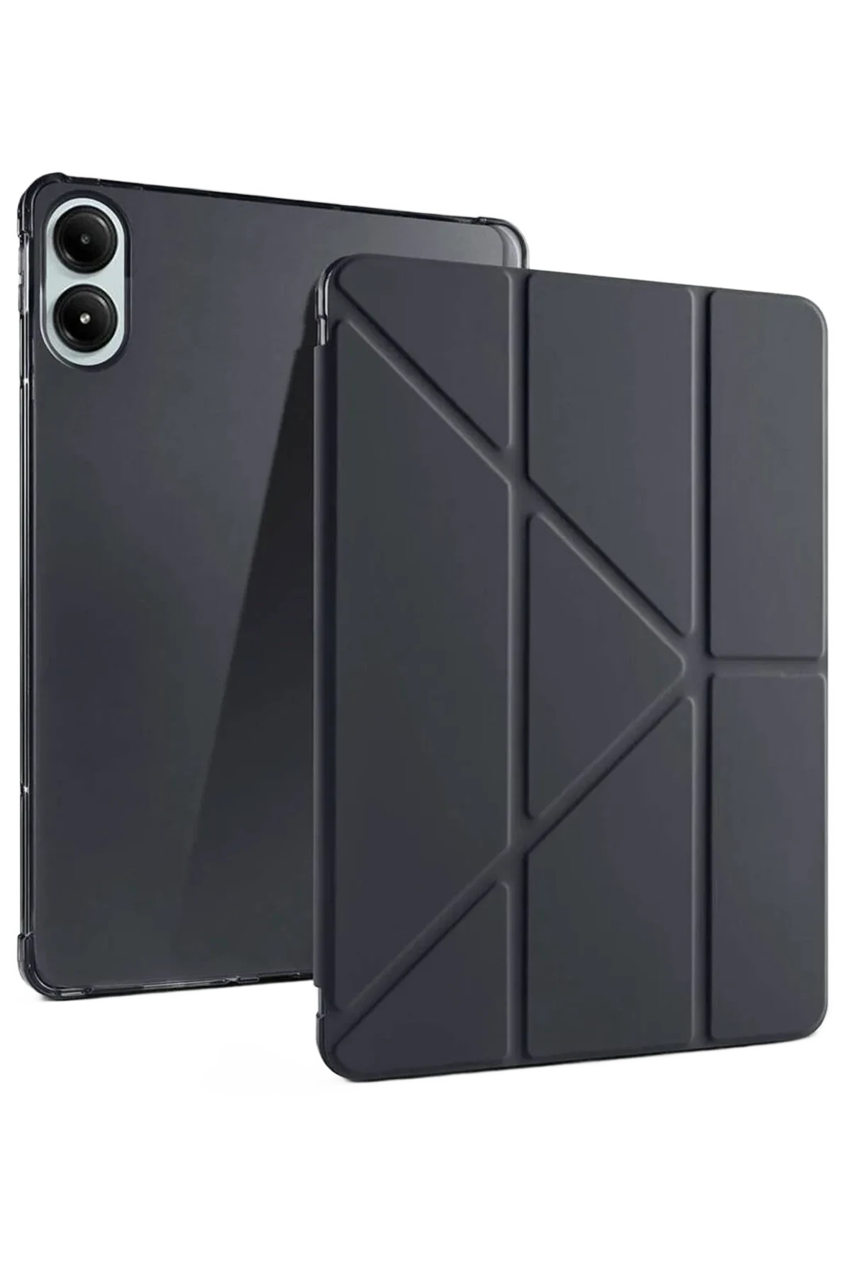 Newface Xiaomi Redmi Pad Pro 12.1 Kılıf Kalemlikli Mars Tablet Kılıfı - Siyah