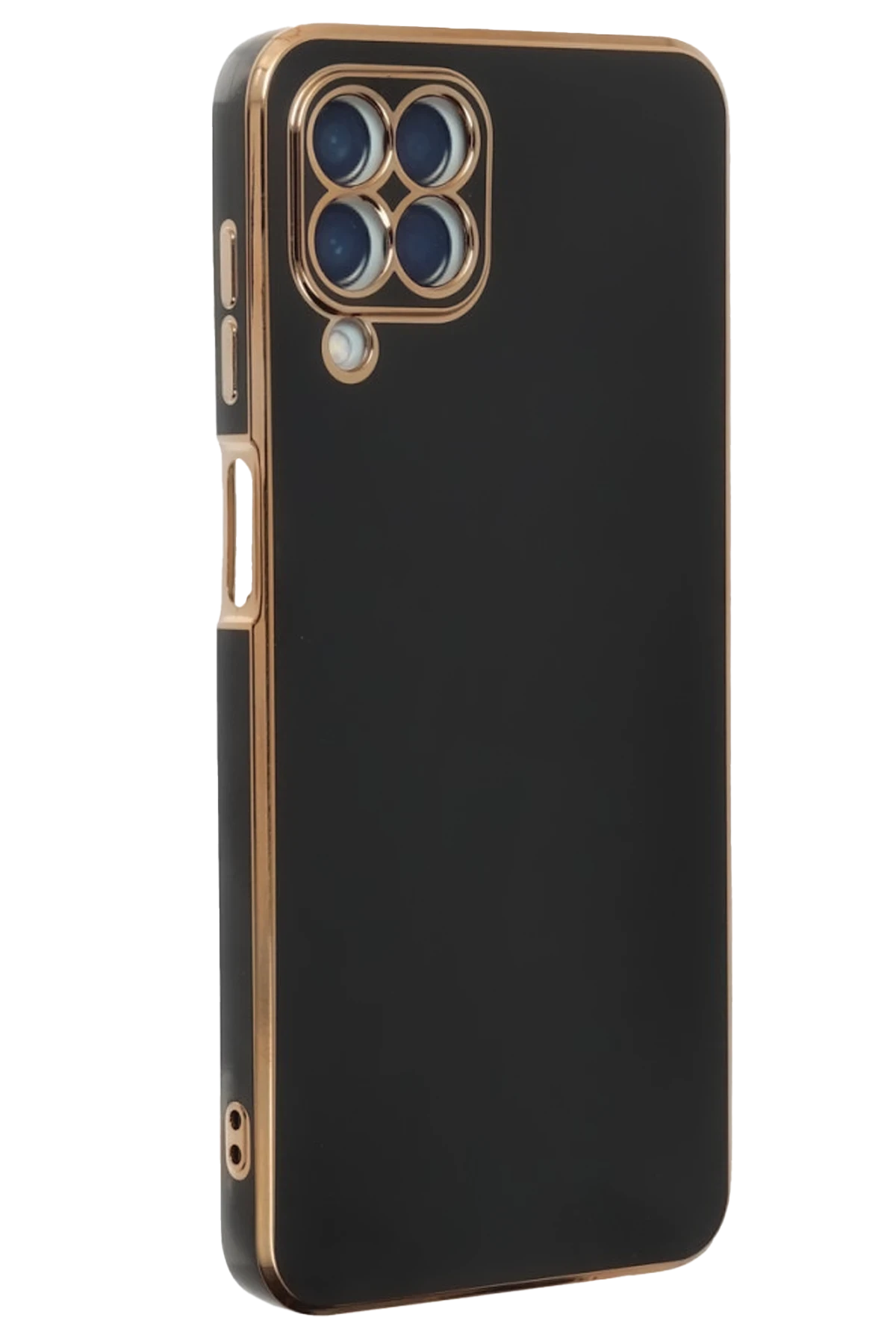 Newface Samsung Galaxy M33 Kılıf Volet Silikon - Siyah