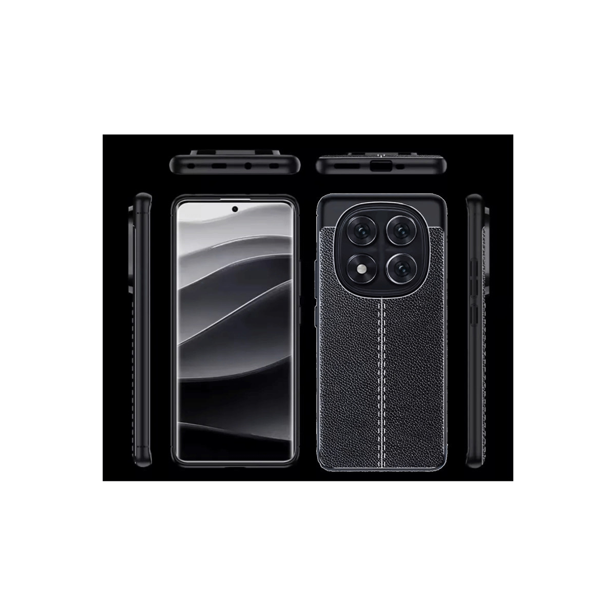 Newface Xiaomi Redmi Note 14 Pro 4G Kılıf Auto Focus Kapak - Siyah — görsel 9