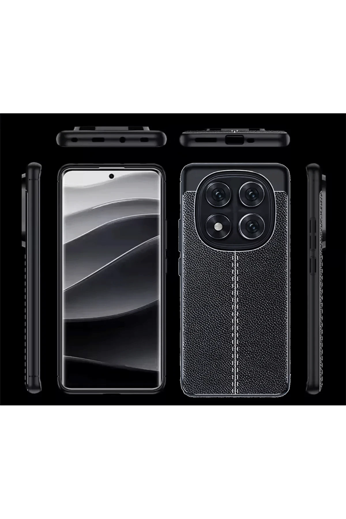 Newface Xiaomi Redmi Note 14 Pro 4G Kılıf Auto Focus Kapak - Lacivert