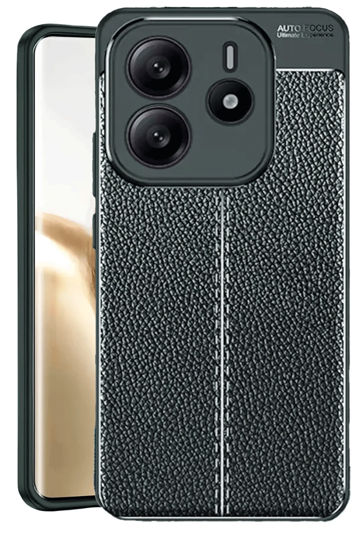Newface Xiaomi Redmi Note 14 4G Kılıf Auto Focus Kapak - Koyu Yeşil