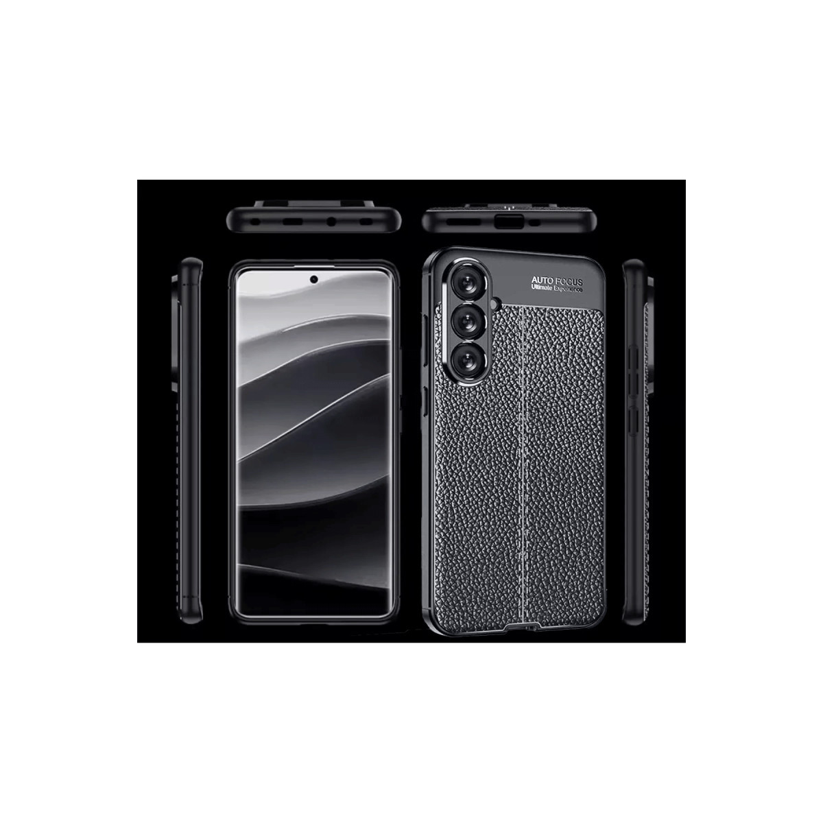 Newface Samsung A56 Kılıf Auto Focus Kapak - Siyah — görsel 9