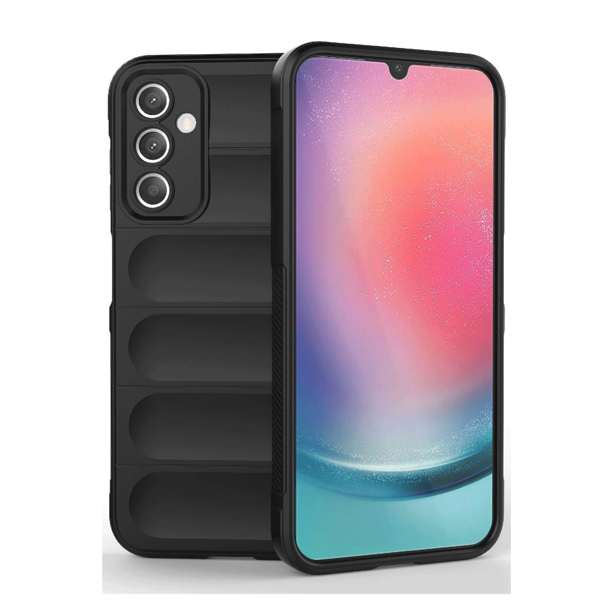 Newface Samsung A36 Kılıf Optimum Silikon - Siyah — görsel 9