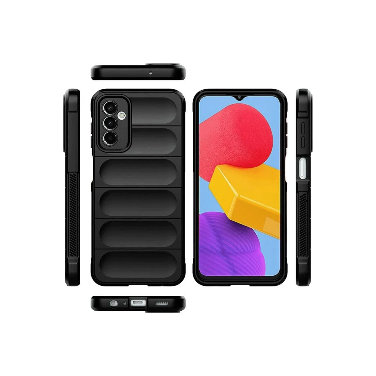 Newface Samsung A36 Kılıf Optimum Silikon - Siyah — görsel 7