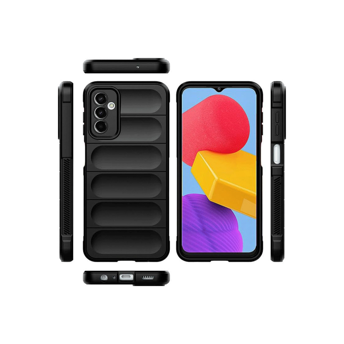 Newface Samsung A36 Kılıf Optimum Silikon - Siyah — görsel 11