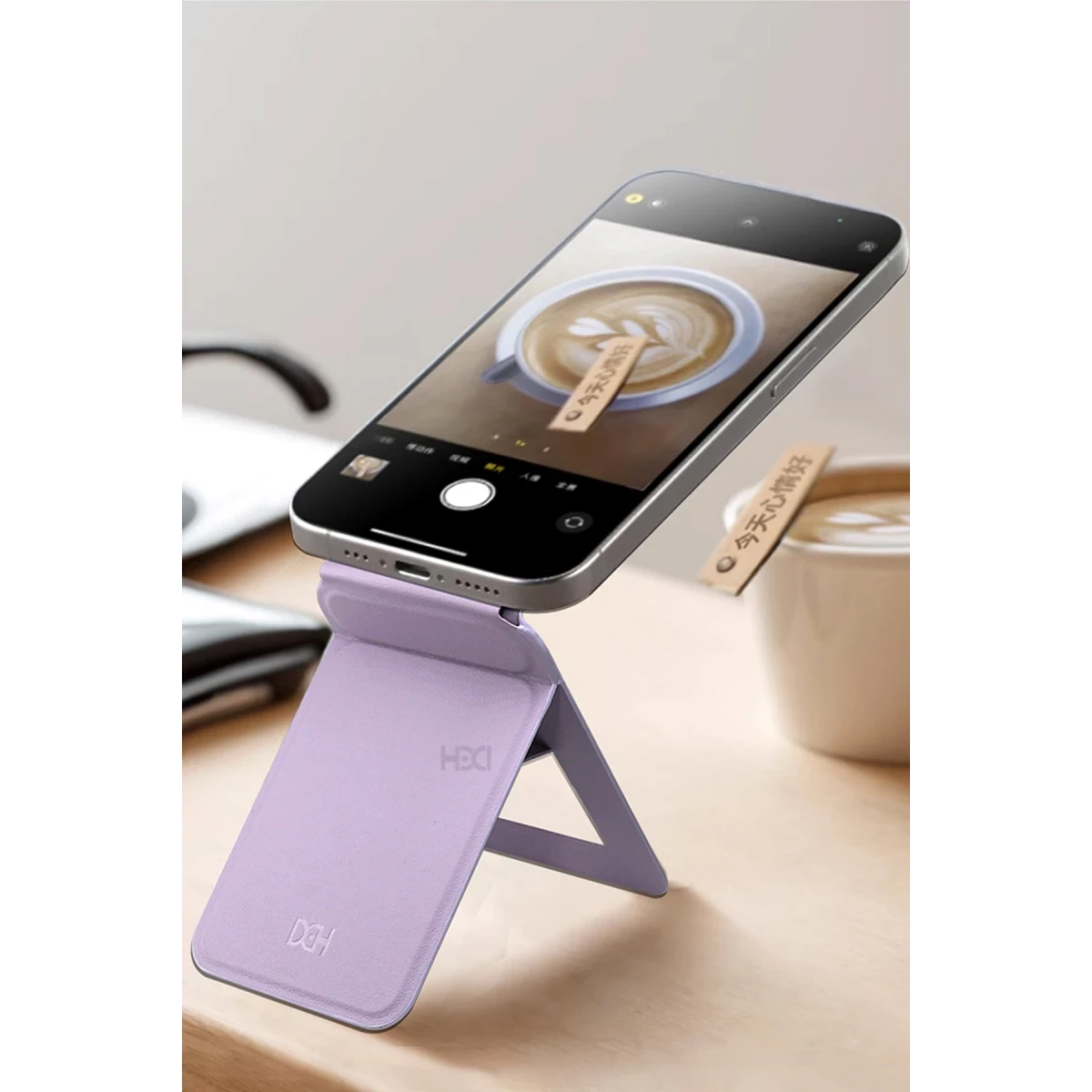 HDD HS-017 Telefon Arkası Magsafe Stant - Siyah