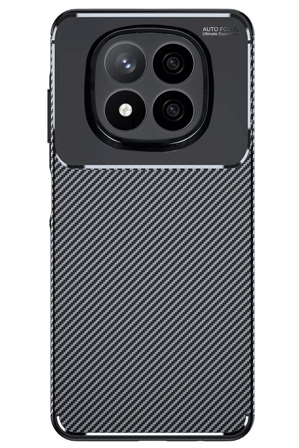Newface Xiaomi Redmi Note 14 Pro 4G Kılıf Auto Focus Karbon Kapak - Siyah — görsel 3