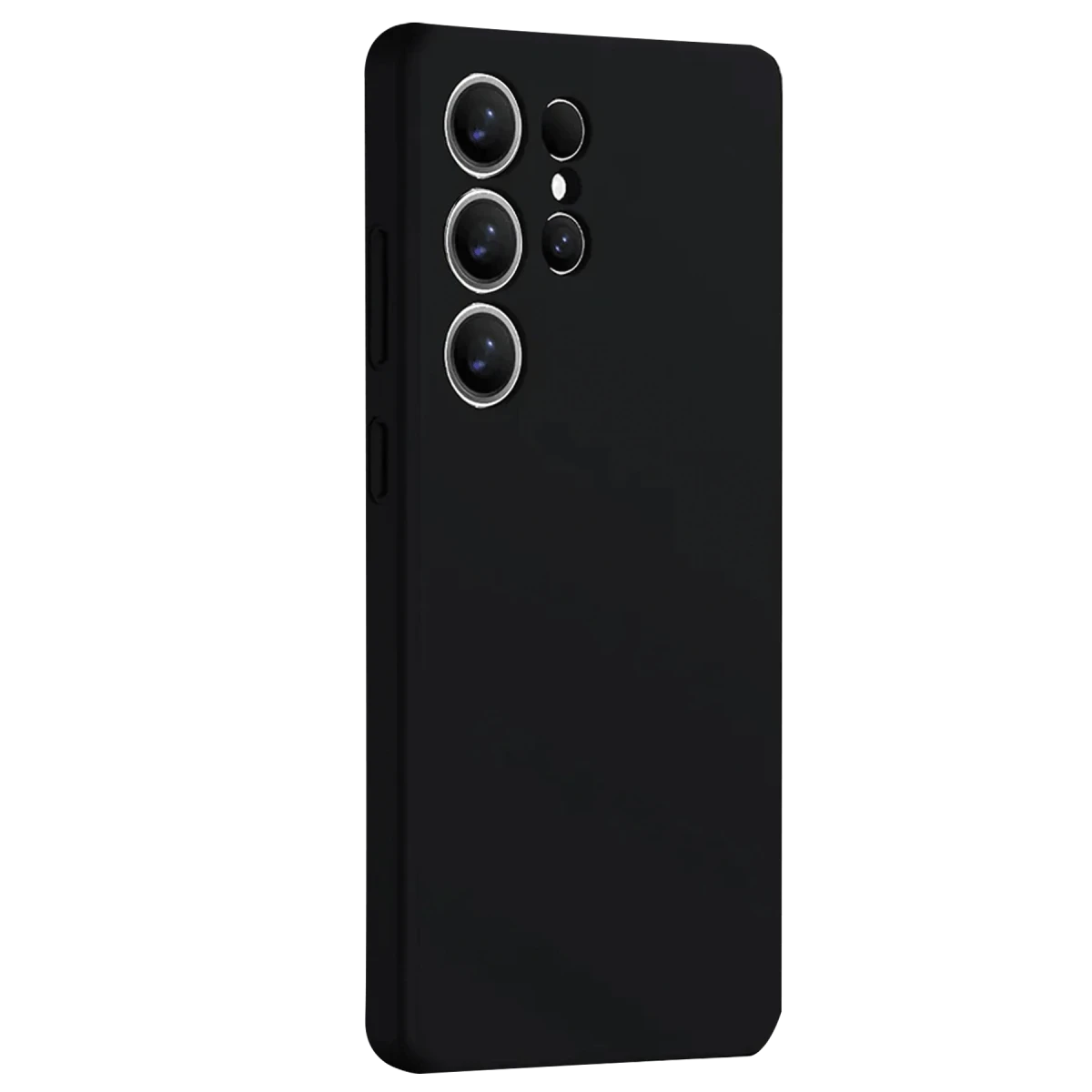Newface Samsung Galaxy S25 Ultra Kılıf Nano içi Kadife Silikon - Siyah — görsel 6