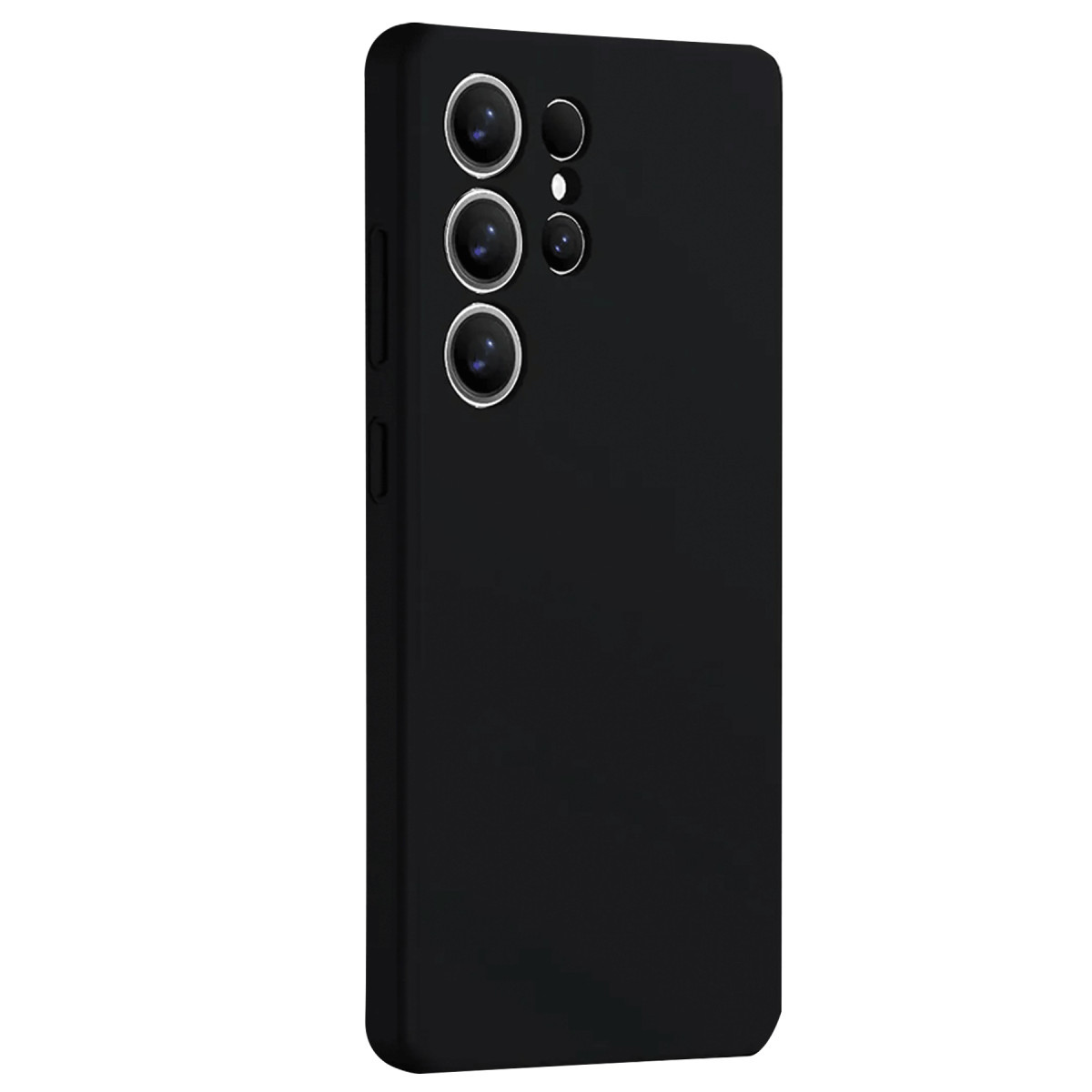 Newface Samsung Galaxy S25 Ultra Kılıf Nano içi Kadife Silikon - Siyah — görsel 9