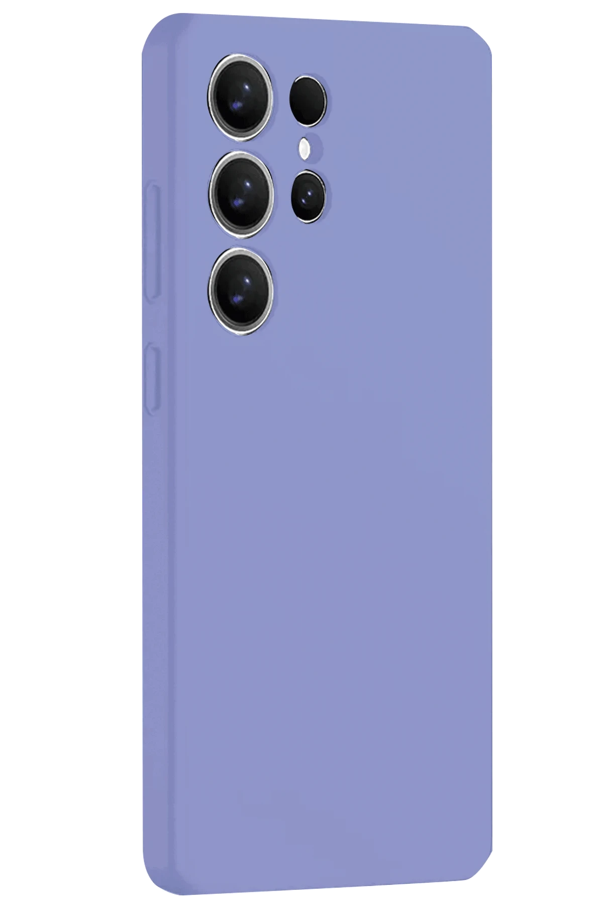 Newface Samsung Galaxy S25 Ultra Kılıf Nano içi Kadife Silikon - Lila