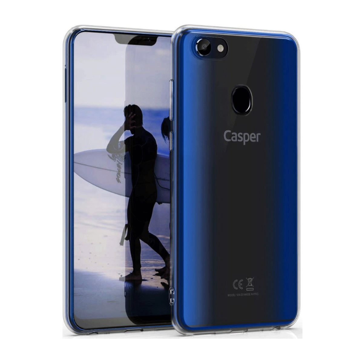 Newface Casper Via G3 Kılıf Lüx Şeffaf Silikon — görsel 5