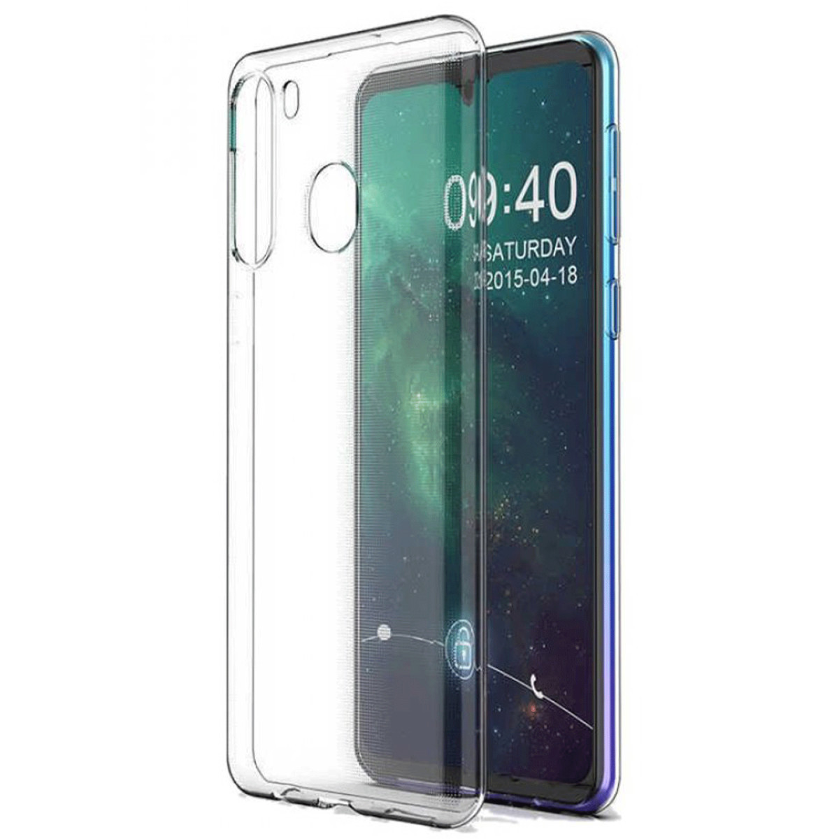Newface Samsung Galaxy A11 Kılıf Lüx Şeffaf Silikon — görsel 3
