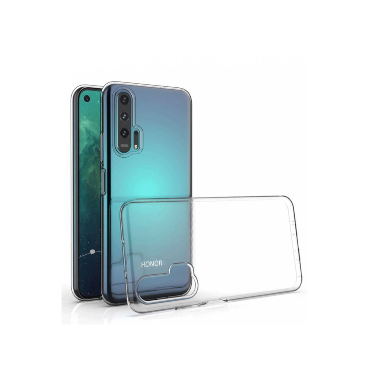 Newface Huawei Honor 20 Kılıf Lüx Şeffaf Silikon — görsel 7