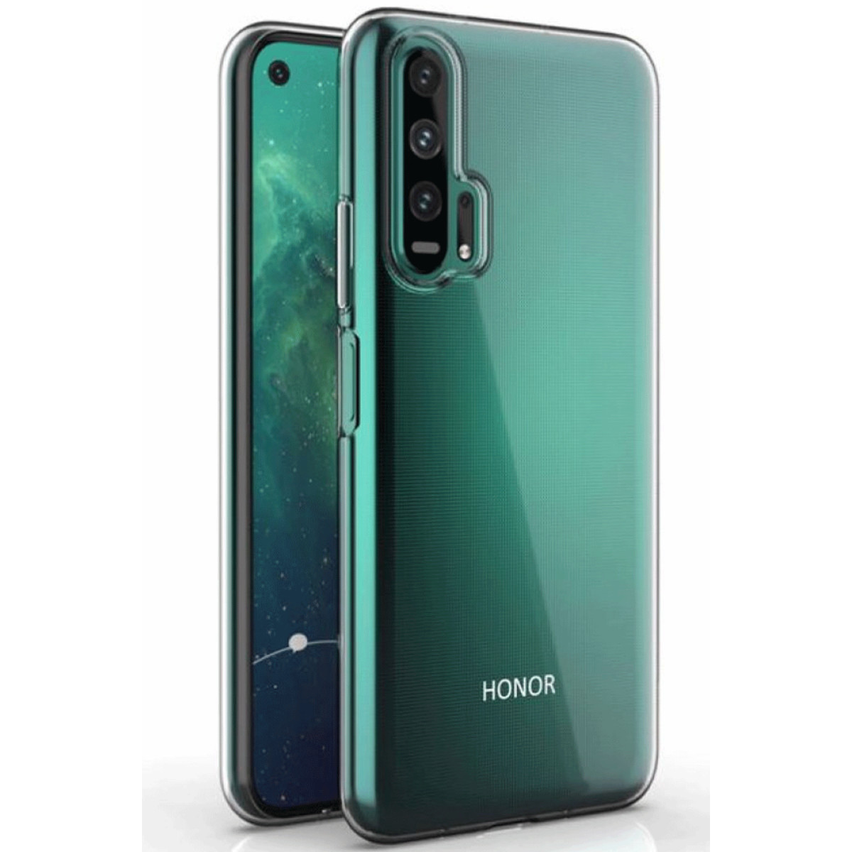 Newface Huawei Honor 20 Kılıf Lüx Şeffaf Silikon — görsel 8
